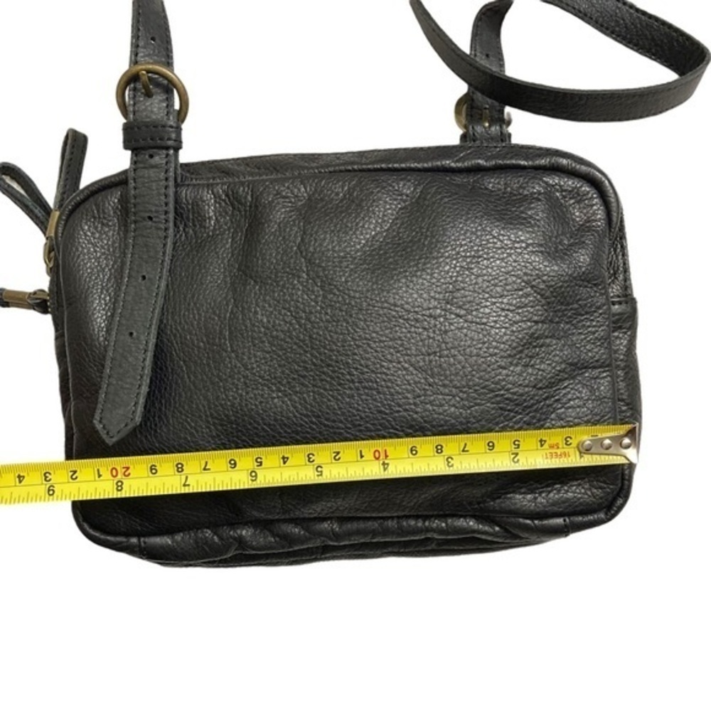 Liebeskind Berlin quilted black leather triple zipper bag - Picture 5 of 6